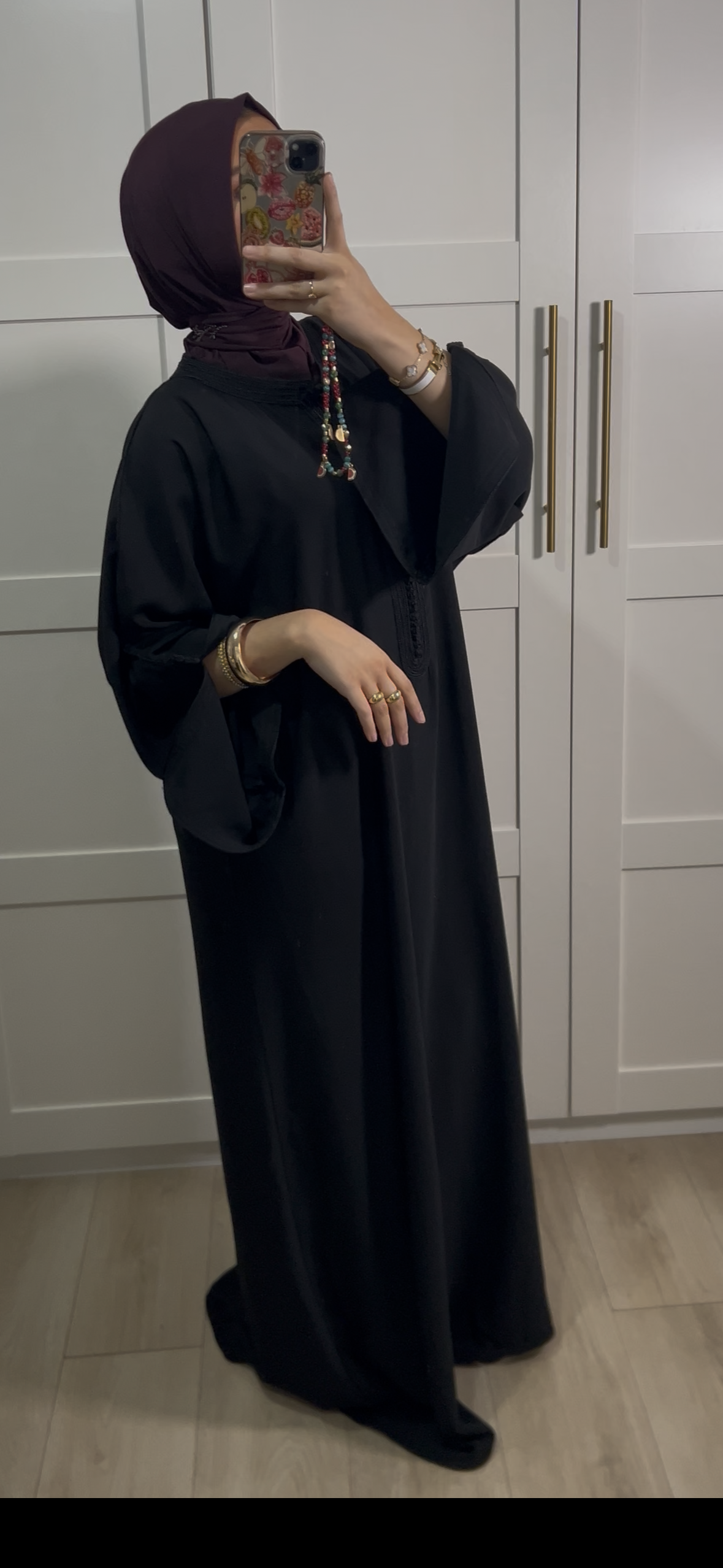ABAYA BELDI NOIR Édition Limitée