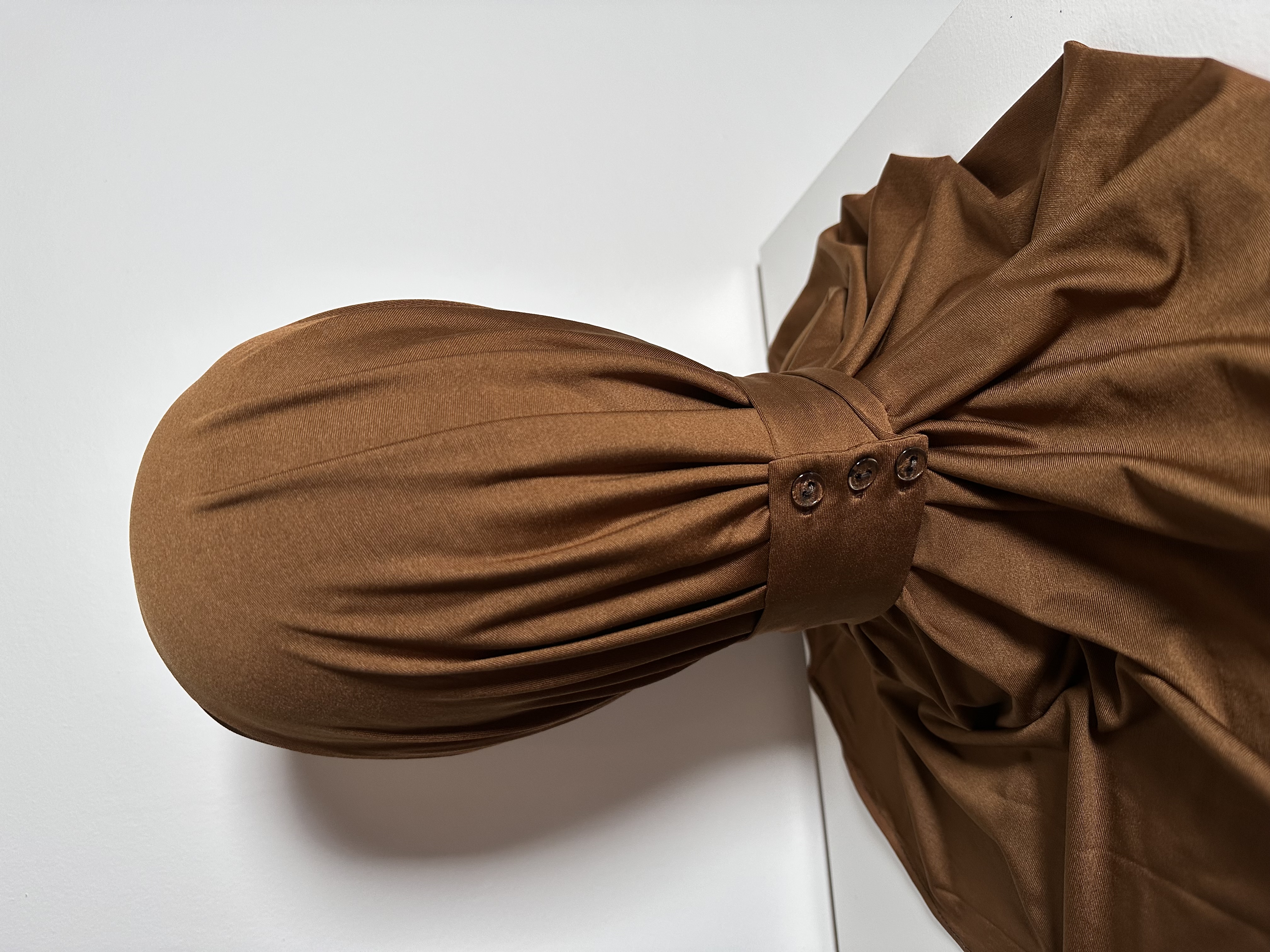 HIJAB CAGOULE CARAMEL